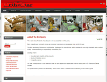 Tablet Screenshot of orthostar-bg.com